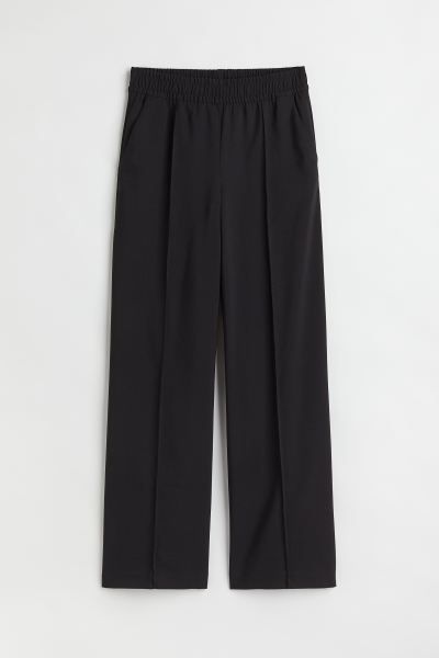 Tailored pull-on trousers | H&M (UK, MY, IN, SG, PH, TW, HK)