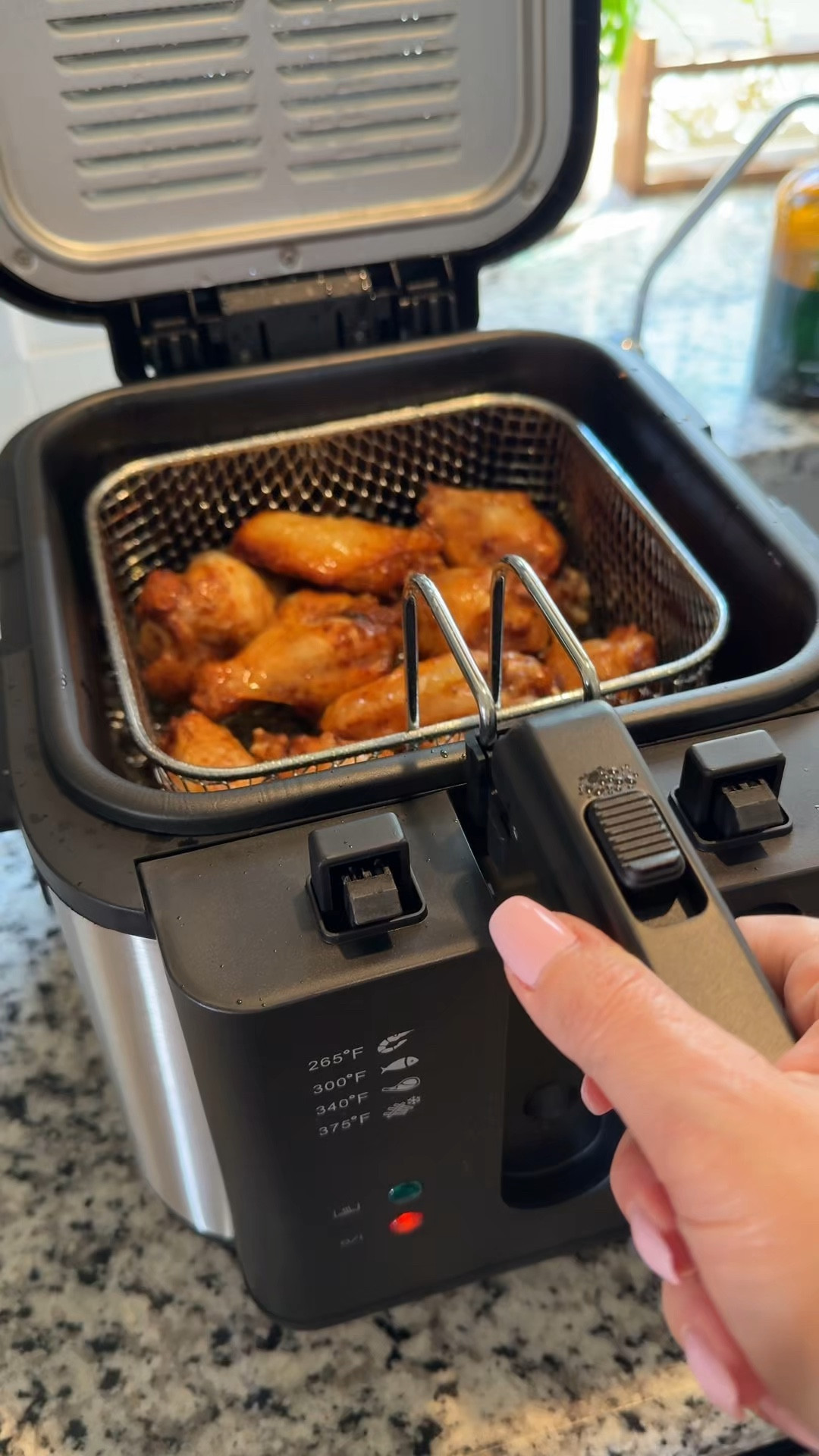 Deep fryer ~ the best homemade wings 

#LTKmomlife #LTKfoodie #LTKHome