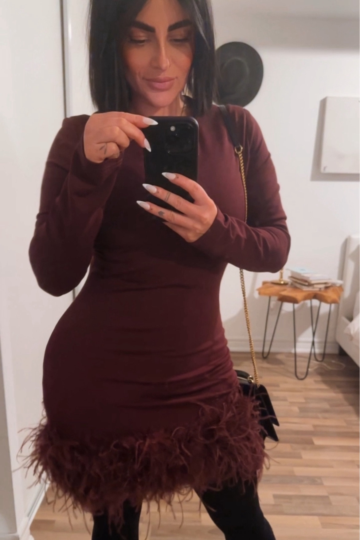 Lamarque dress 

#LTKSeasonal #LTKstyletip #LTKMostLoved