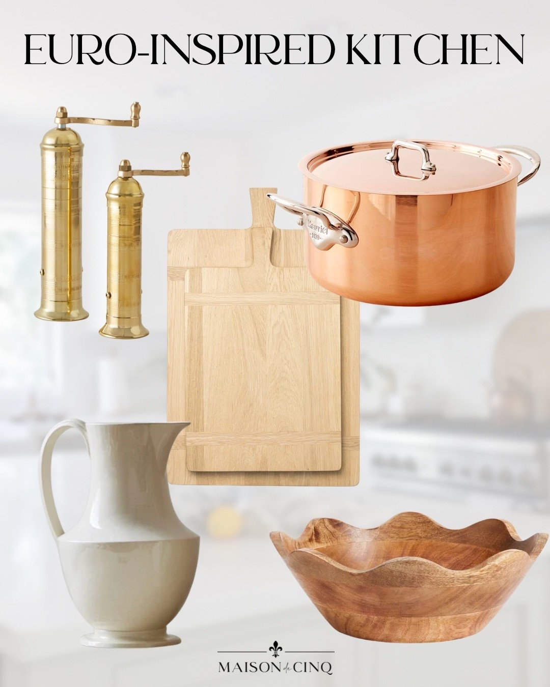 Favorite pieces for creating that European-inspired kitchen look!

Home decor, kitchen decor

#LTKHome