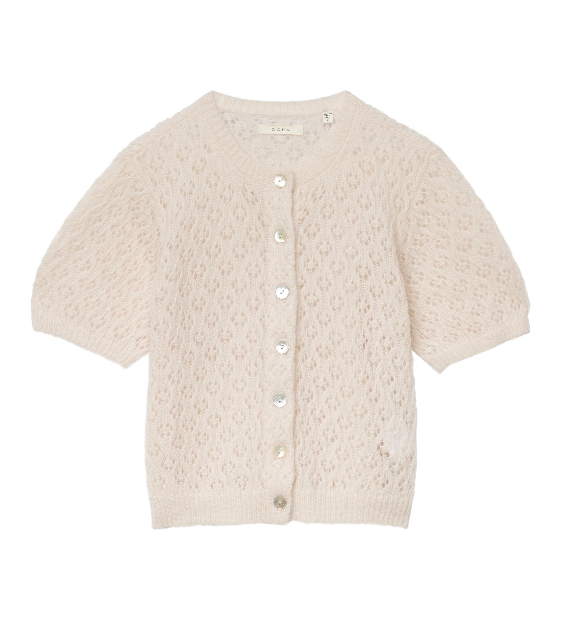 Evelyn Cardigan - Heather Dogwood | DÔEN | DOEN