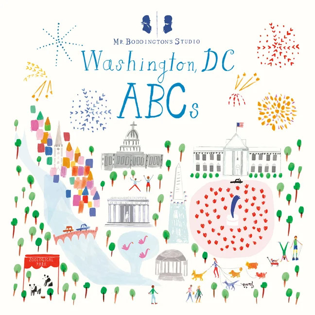 Mr. Boddington's Studio: Washington, DC ABCs (Board Book) | Walmart (US)