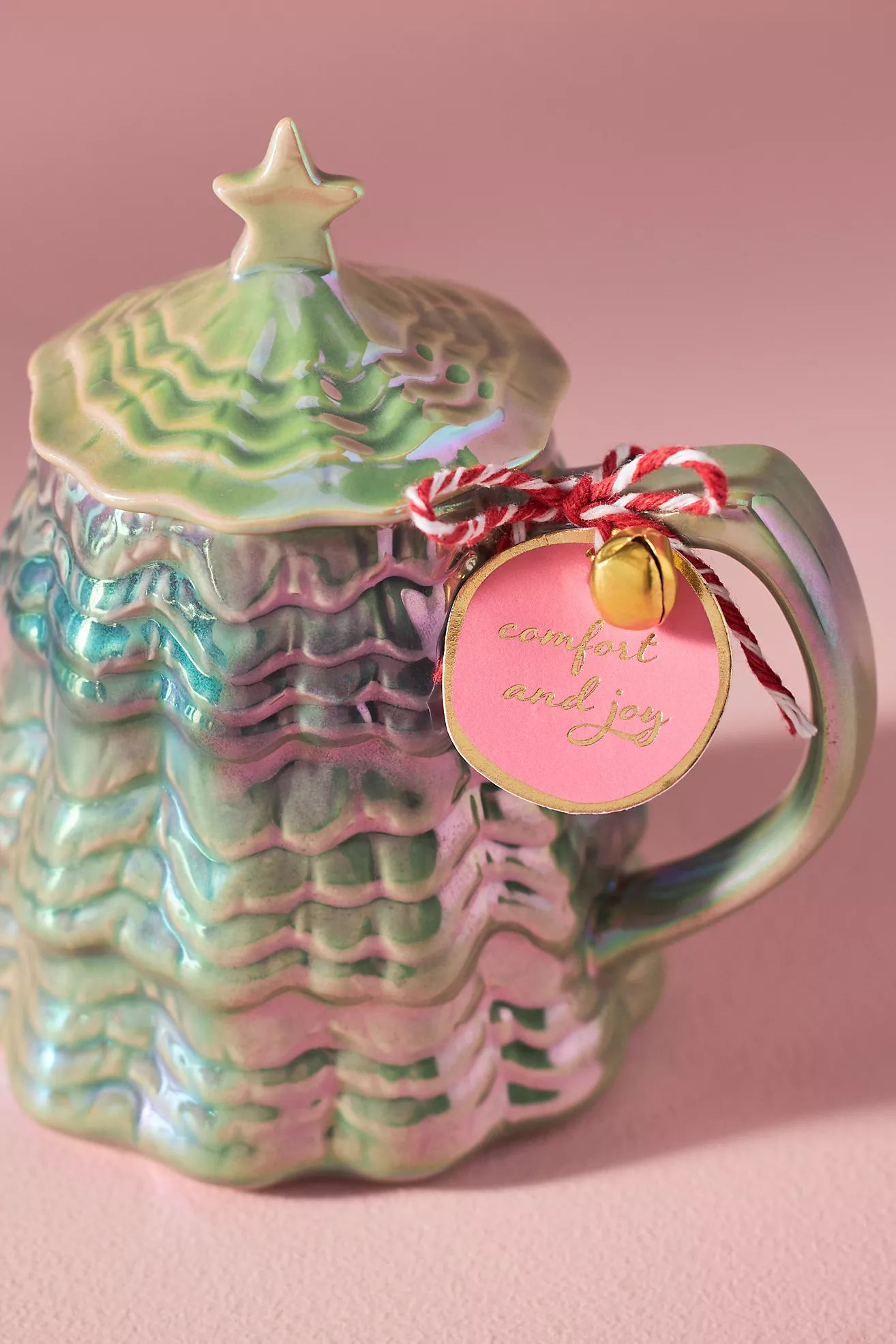 Merry Luster Tree Stoneware Mug | Anthropologie (US)