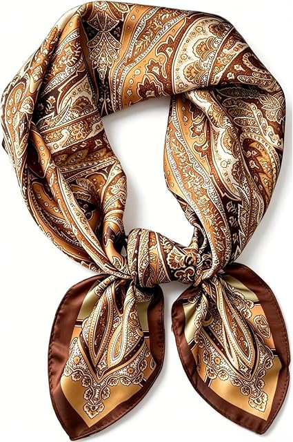 LECHI Satin Head Scarf Silk Like Hair Scarf Stain Bandana For Women Hair Scarves Accessories Fash... | Amazon (US)