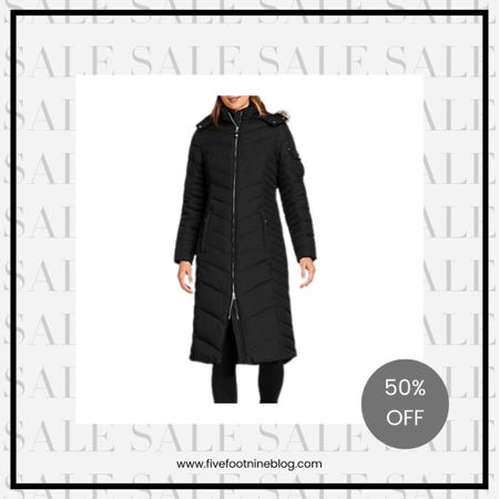 Winter long puffer coat. Available in tall sizes! 

#LTKSeasonal #LTKsalealert