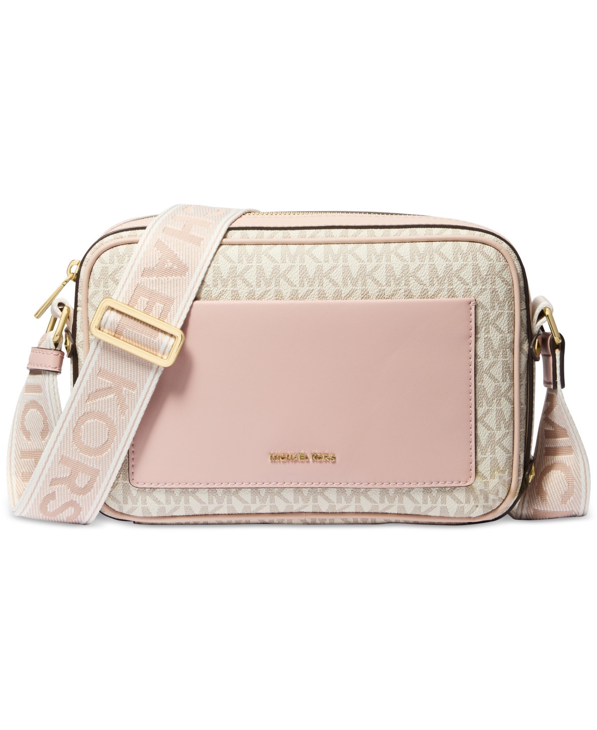 Michael Kors Maeve East West Pocket Crossbody Bag - Soft Pink | Macy's