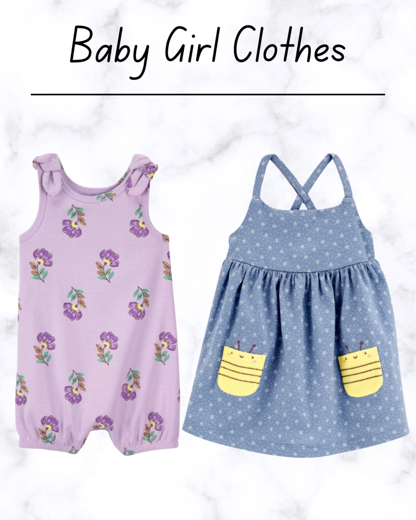 Check out these baby outfits 

Baby onesies, baby one piece, family, baby, toddler, baby beach outfit, carters summer baby clothes, baby clothes, baby romper, baby dress, baby outfit, baby shower, baby gift idea 

#LTKbaby #LTKfamily #LTKkids