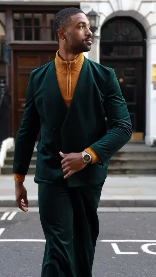 Today’s look is all about comfort & style, featuring this velvet forest green suit from @marksandspencer in a relaxed fit. Designed by David Olaniyi, winner of M&S: Dress the Nation. 

@marksandspencerstyle 

Product Code: T158021N

Let me know what you think of the look? 

Save for later 🖤 

Green Velvet Suit, Green Suit Outfit Ideas, high-end street style, smart casual ,OOTD, outfit inspo, UK fashion, autumn outfits ideas, streetstyle look, London street style, outfit of the day, autumn fashion style inspiration, outfit details, men’s fashion 

#MensStyle #Menswear #greensuit #streetstyle #MensFashion #autumnvibes #autumnfashion #londonfashionblogger #mensfashionblogger #outfitoftheday #mensstreetstyle

#LTKautumn #LTKeurope #LTKmens