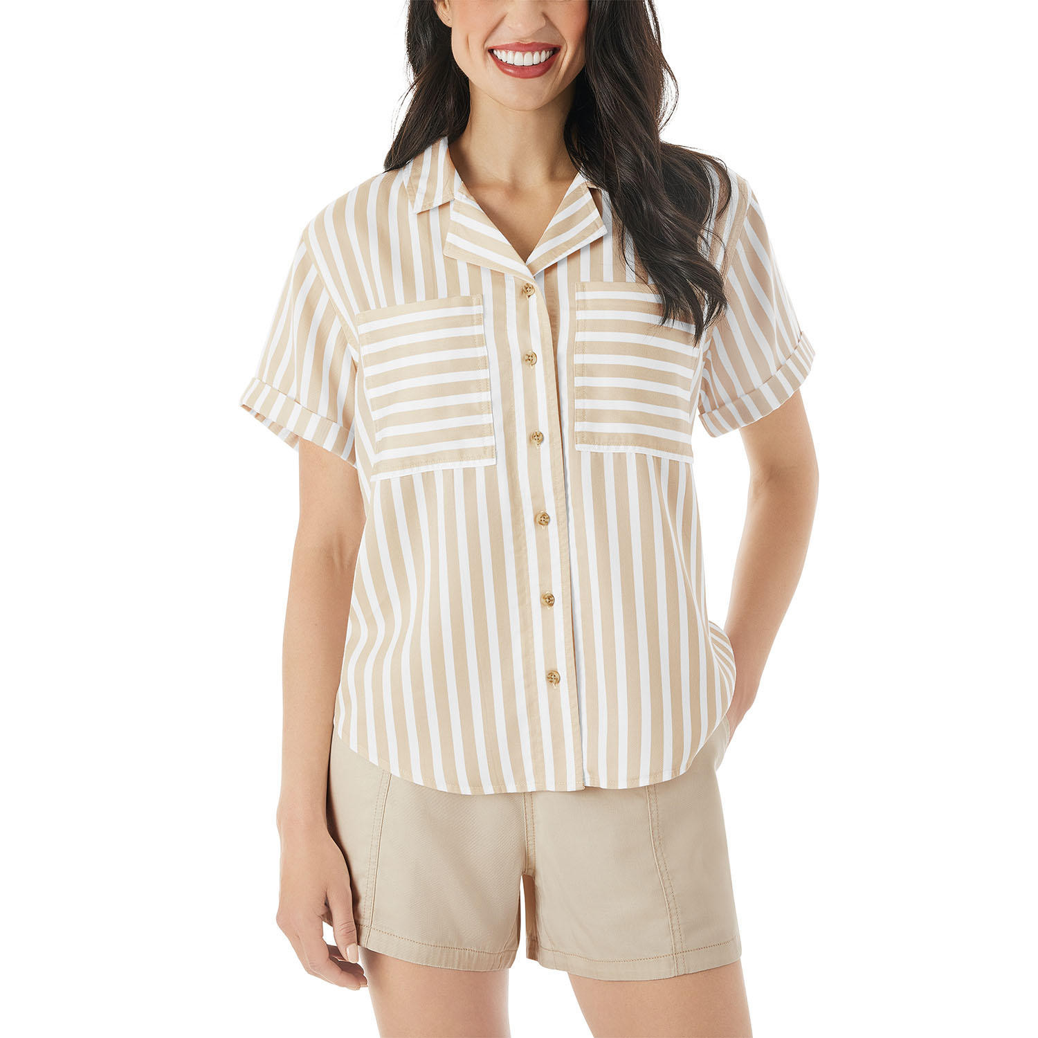 Member's Mark Women's Tencel Camp Shirt | Sam's Club