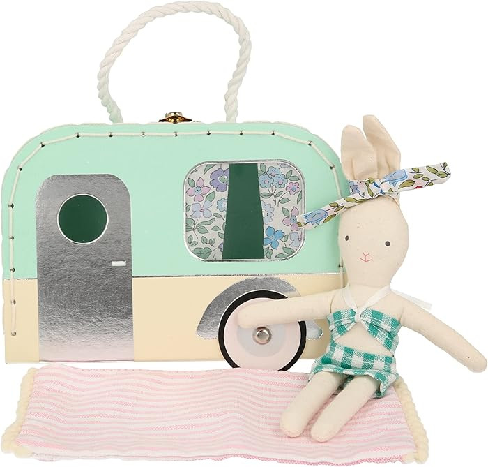 Meri Meri Caravan Bunny Mini Suitcase Doll (Pack of 1) | Amazon (US)