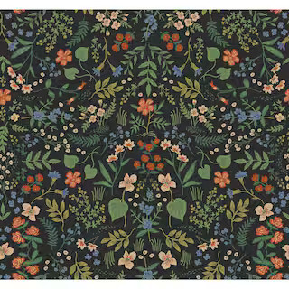 RIFLE PAPER CO. 60.75 sq. ft. Wildwood Wallpaper RI5158 - The Home Depot | The Home Depot