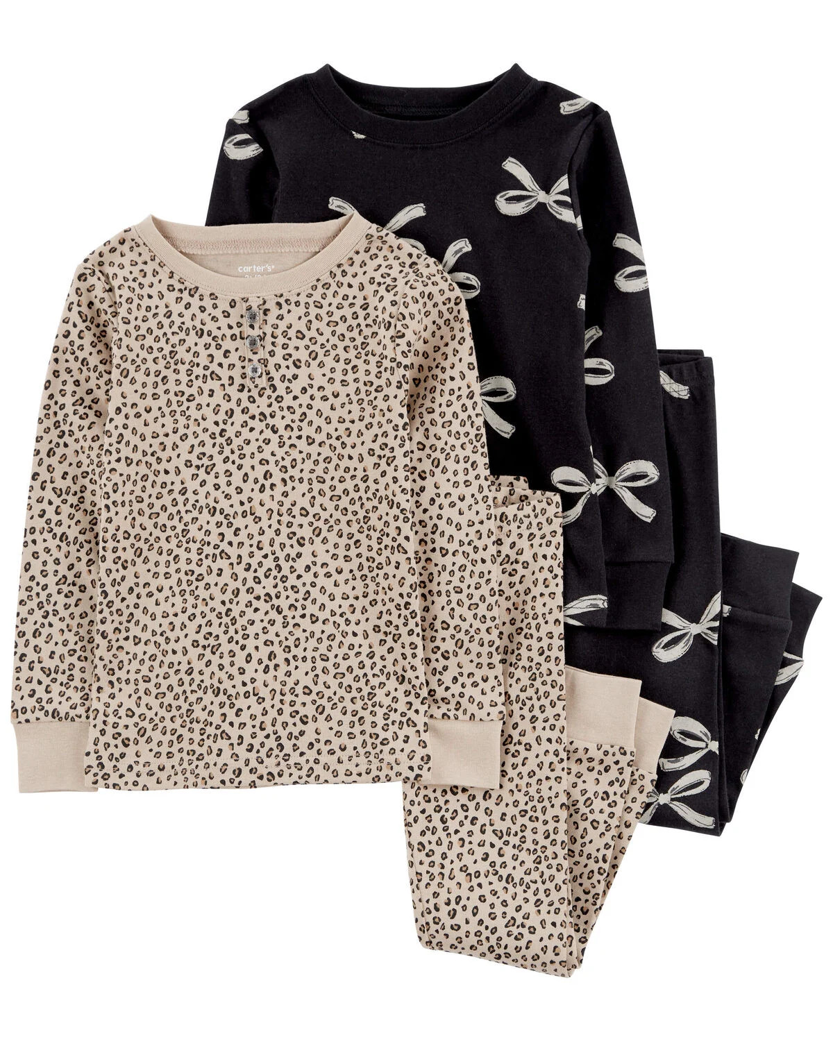 Baby 4-Piece Leopard 100% Snug Fit Cotton Pajamas - Carter's | Carter's | Carter's Inc