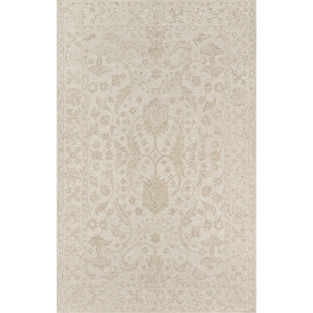 Momeni Cosette Wool Hand Tufted Beige Area Rug 7'6" X 9'6" - Walmart.com | Walmart (US)