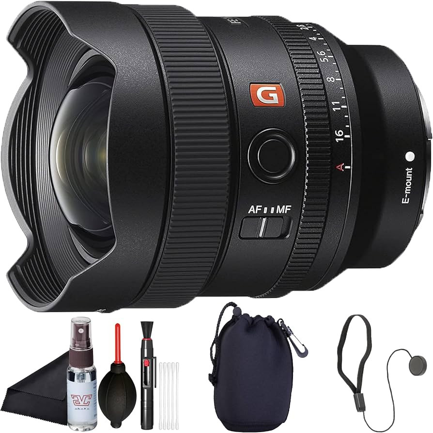 Sony FE 14 mm F1.8 GM Ultra-Wide Prime Lens (SEL14F18GM) G Master Optics, Bright F1.8 Aperture | ... | Amazon (US)