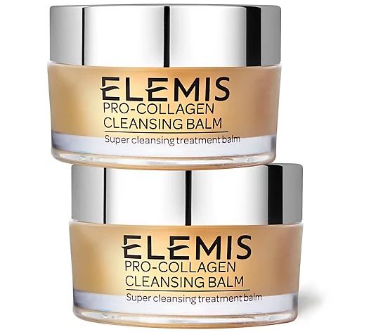 ELEMIS Pro-Collagen Cleansing Balm Travel SizeDuo | QVC