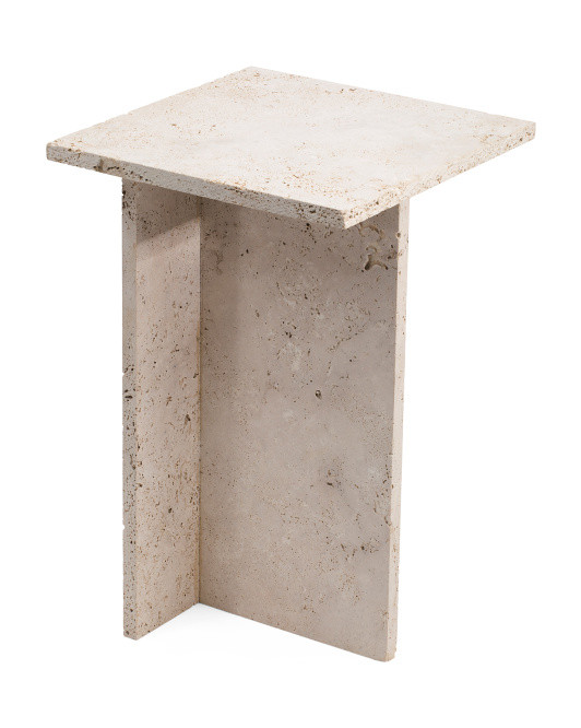 Travertine Table | TJ Maxx
