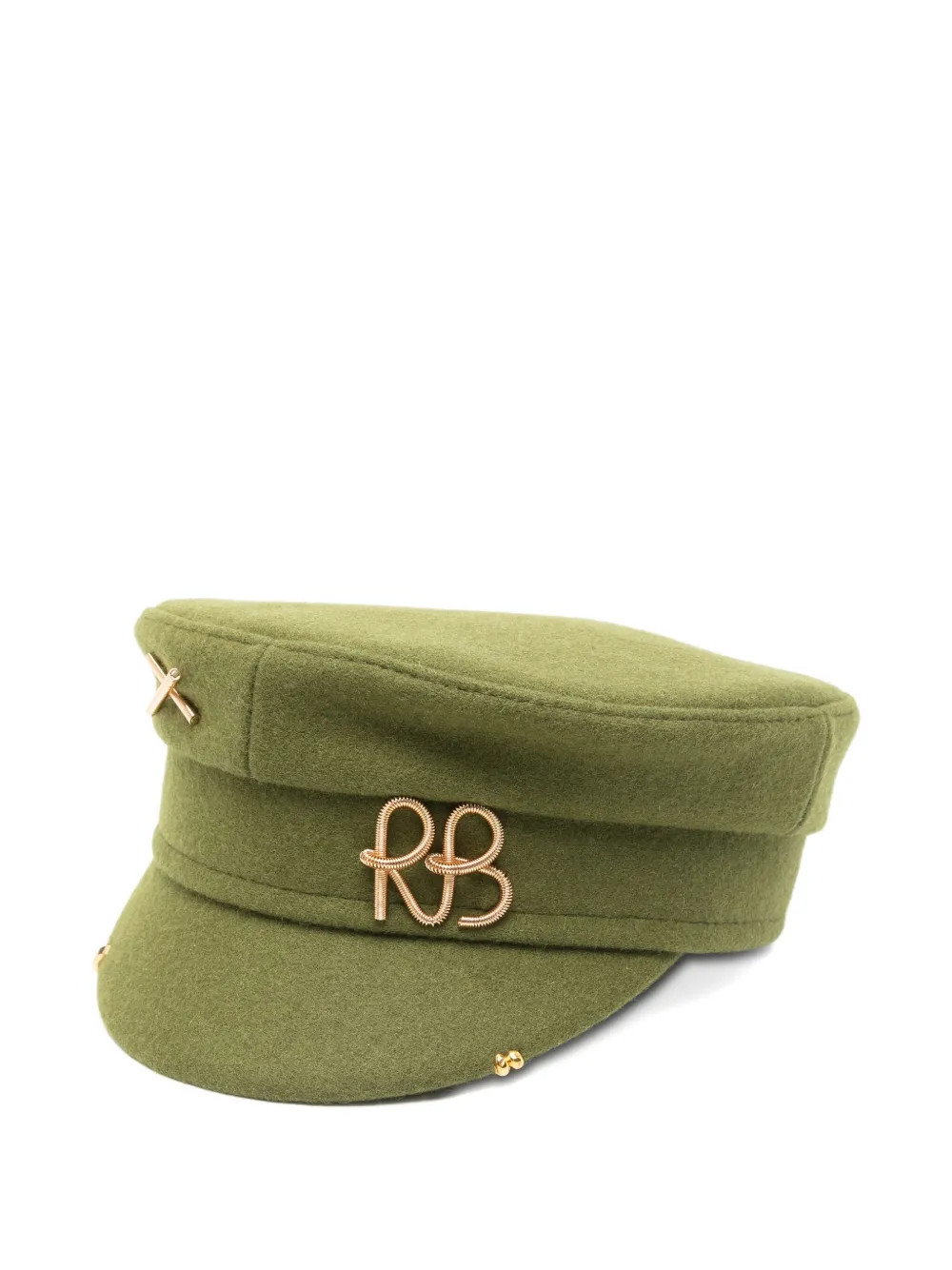 logo-embellishment beret | Farfetch Global
