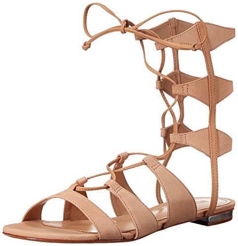 Schutz Women's Erlina Gladiator Sandal, Lightwood, 6 M US | Amazon (US)