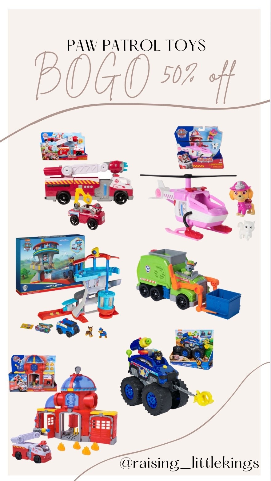 BOGO Paw Patrol Toys at Target right now!!! It’s the perfect time to grab those Christmas gifts for your little ones! Make sure to add the Circle Deal to your cart!

#LTKCyberWeek #LTKKids #LTKGiftGuide