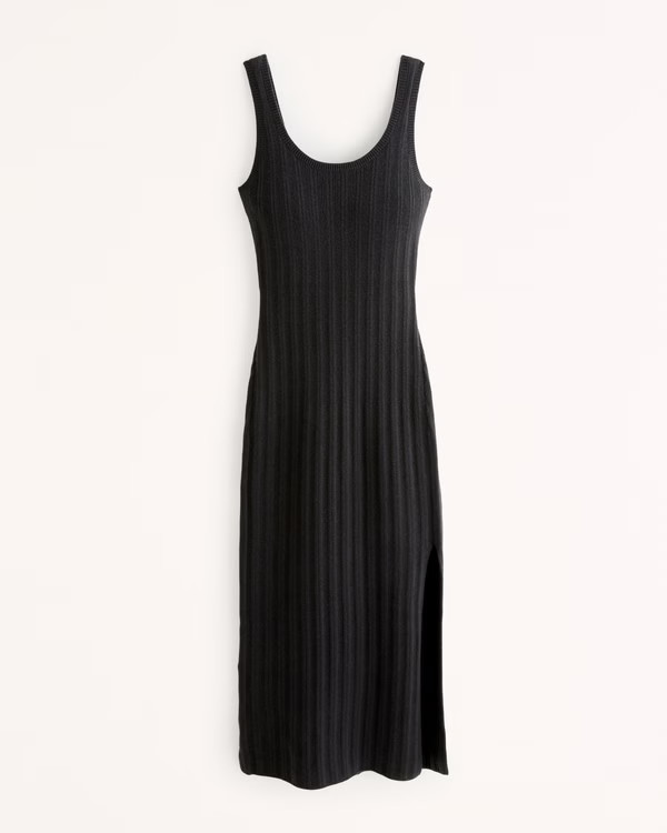 Ribbed Midi Sweater Dress | Abercrombie & Fitch (US)