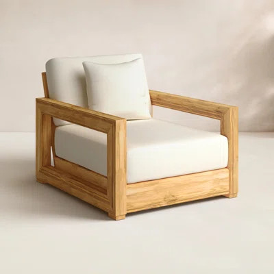 Melrose Teak Outdoor Lounge Chair | Wayfair North America