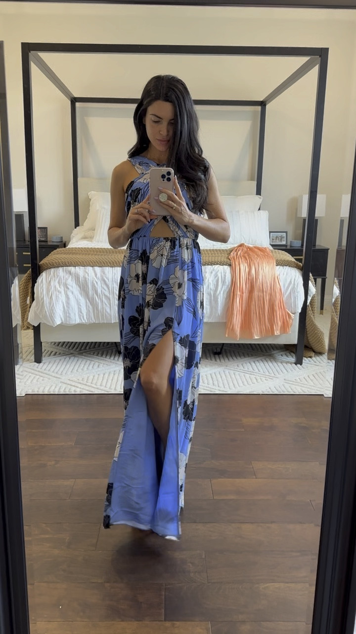 Blue beach wedding guest dress 

#LTKstyletip #LTKFind #LTKwedding