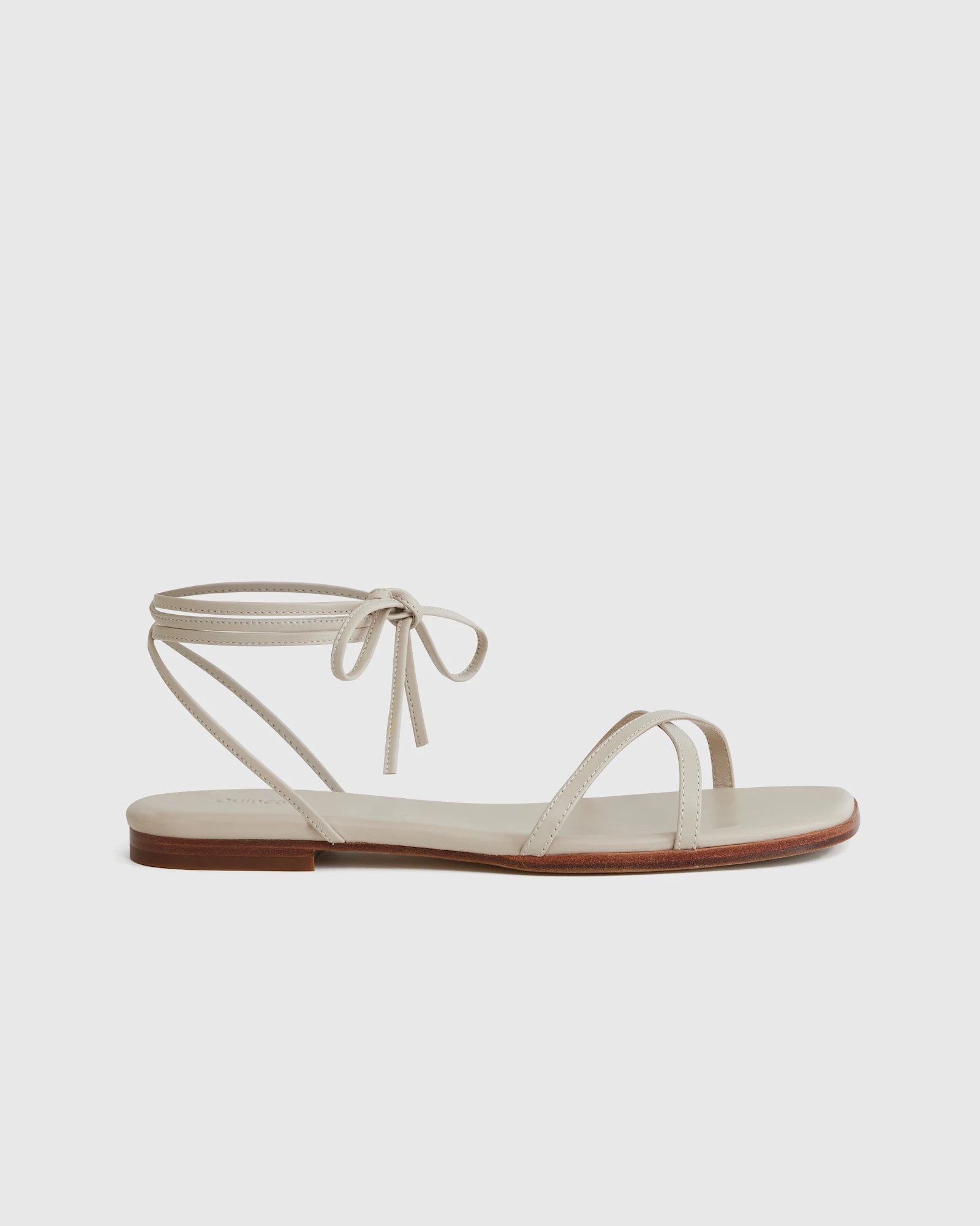 100% Leather Wrap Sandal | Quince