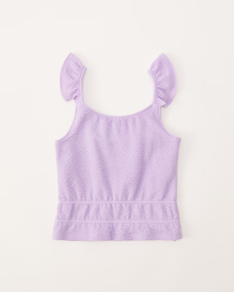 textured knit top | Abercrombie & Fitch (US)