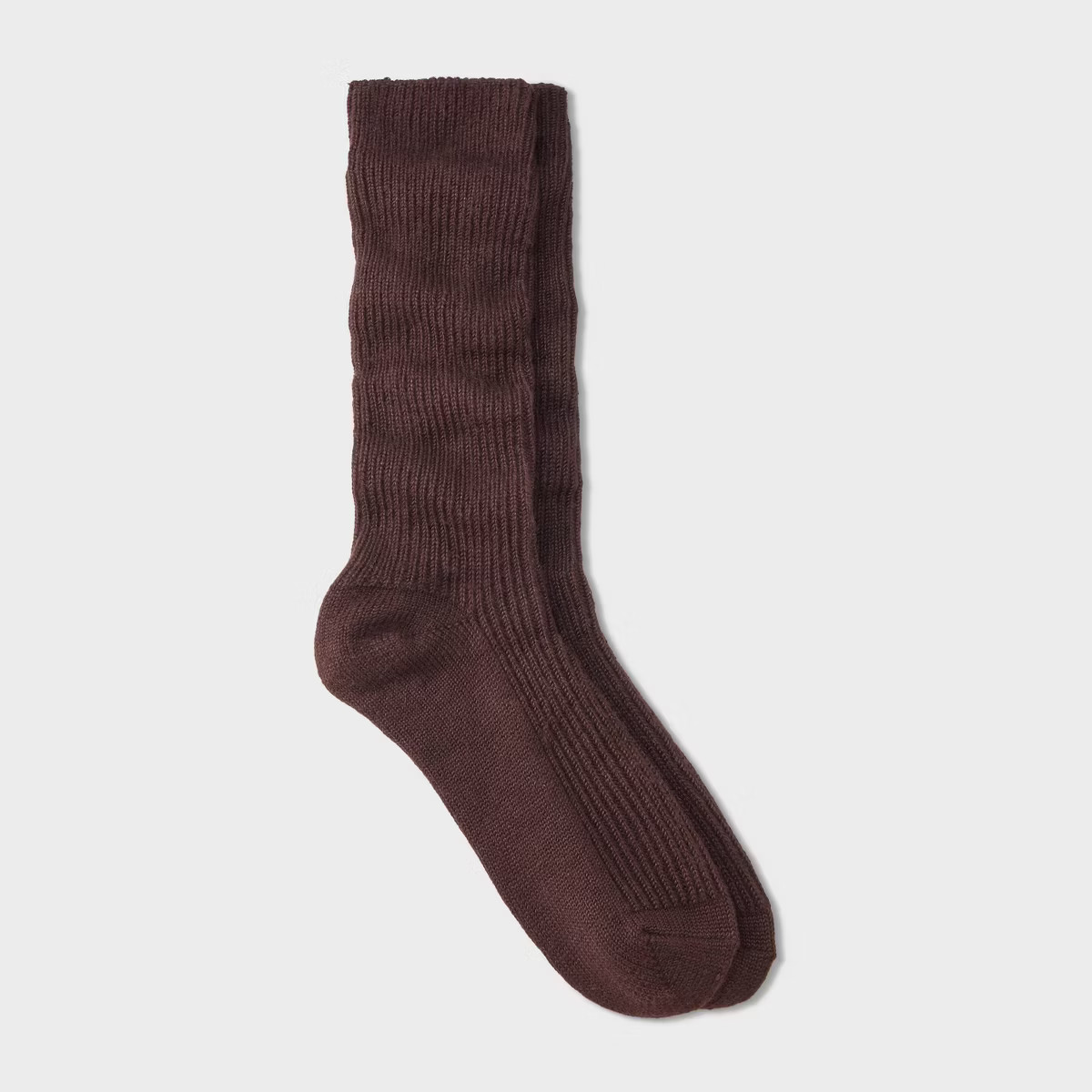 Women's Ribbed Super Soft Slouch Crew Socks - Auden™ One Size 4-10 | Target