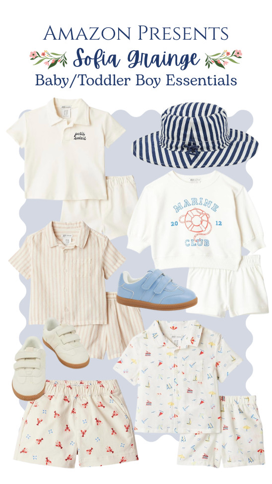 Amazon presents Sofia Grainge!! She has the cutest baby and toddler line and it's priced so well. Check out these adorable finds for the little guy in your life! 

 #LTKSeasonal #LTKBaby #LTKKids
