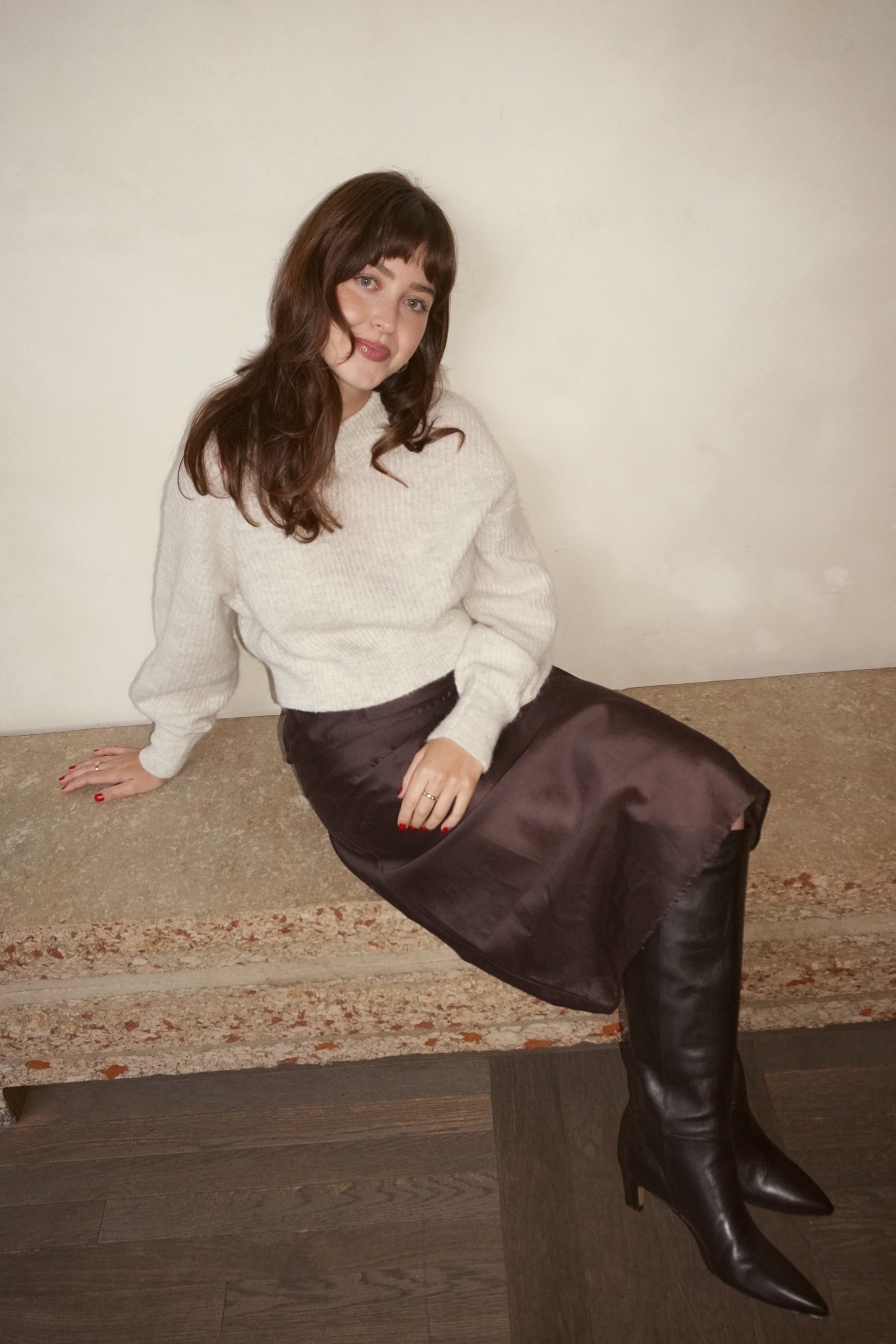 Styled Everlane’s festive luxury collection for a collab on IG and these kitten heeled boots are so comfortable I have already reworn them a bunch!

#LTKSaleAlert #LTKSeasonal #LTKHoliday