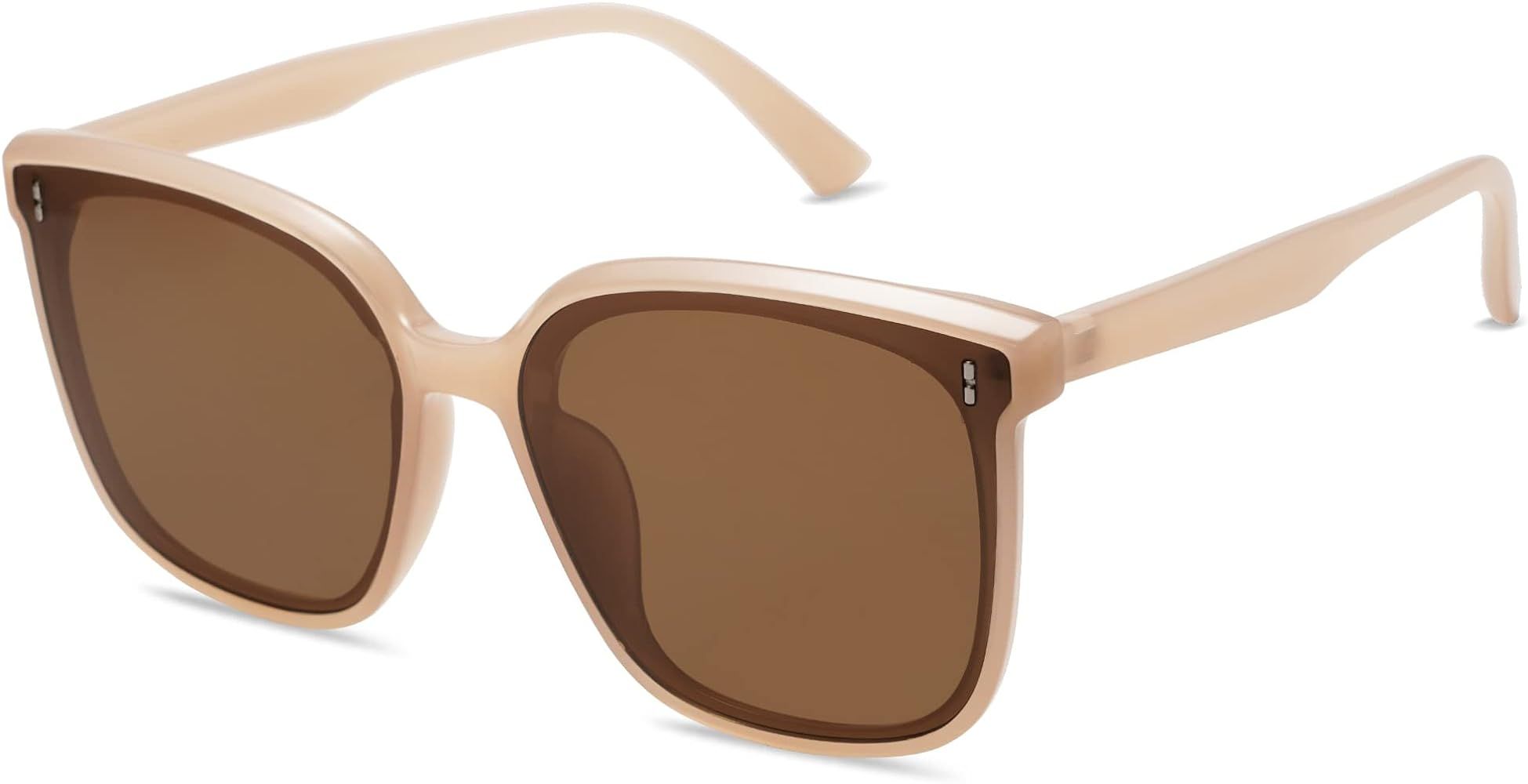 SOJOS Trendy Oversized Sunglasses for Women and Men | Amazon (US)