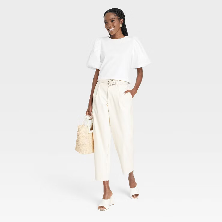 Women's Puff Short Sleeve T-Shirt - A New Day™ | Target