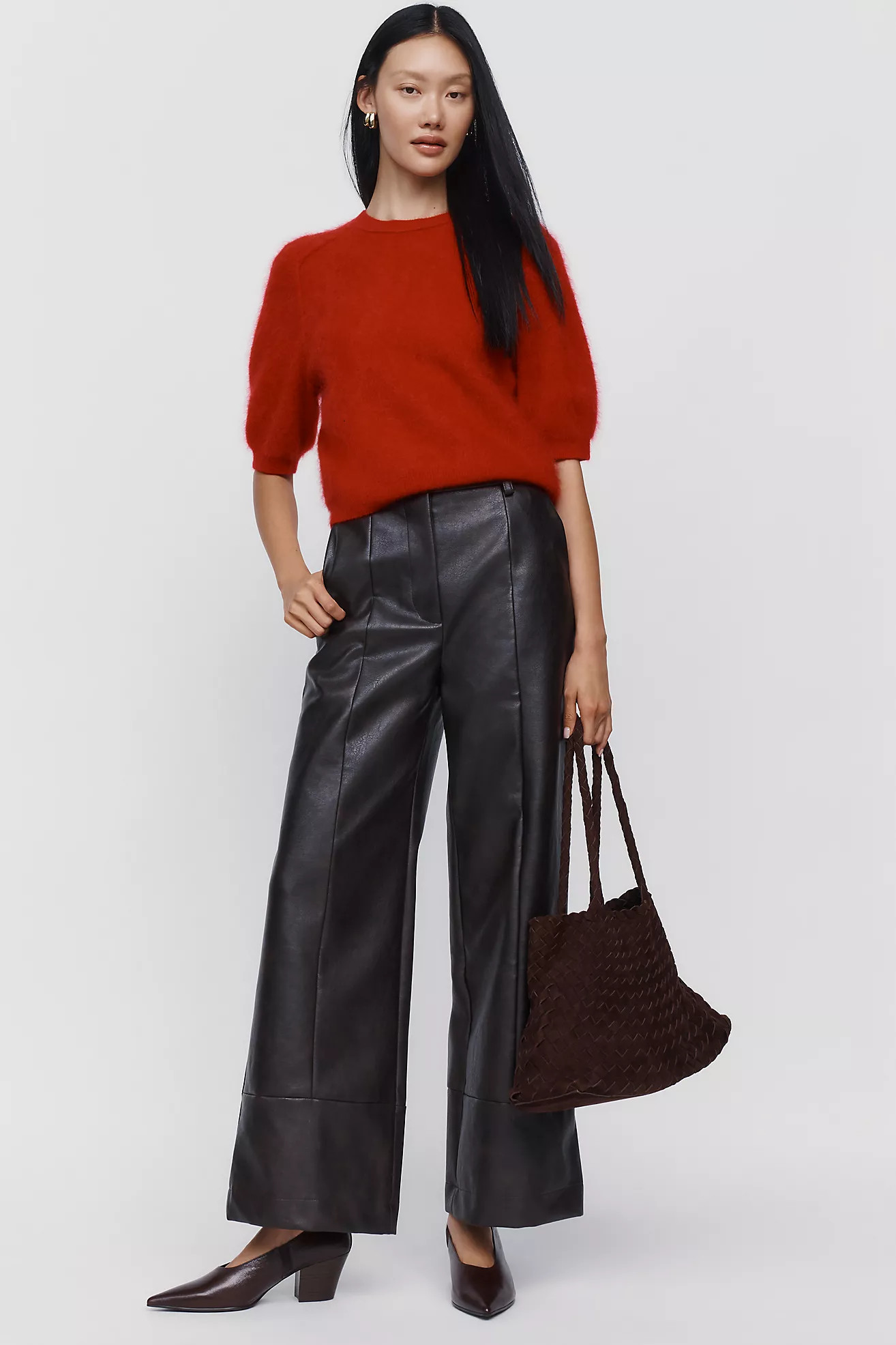 Bardot Marlowe Faux Leather Pants | Anthropologie (US)