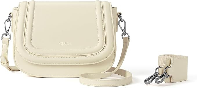CLUCI Small Purses for Women Trendy,Vegan leather Shoulder Bag Crossbody Bags for Women With 2 Sh... | Amazon (US)
