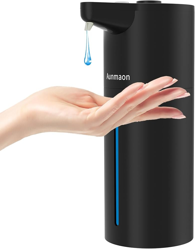 Automatic Soap Dispenser Touchless,Simple Physical Adjustment Hand Soap Dispenser,Low Battery Con... | Amazon (US)