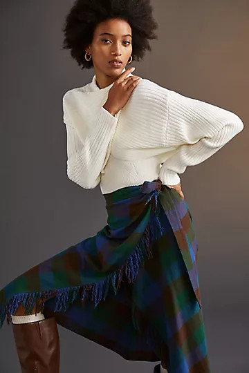 Twist-Front Shrug Sweater | Anthropologie (US)
