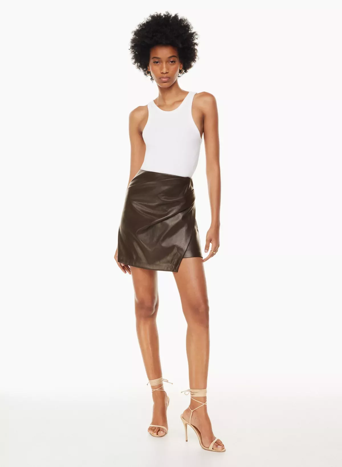 Faux Suede A-line Mini Skirt, 16.5 curated on LTK