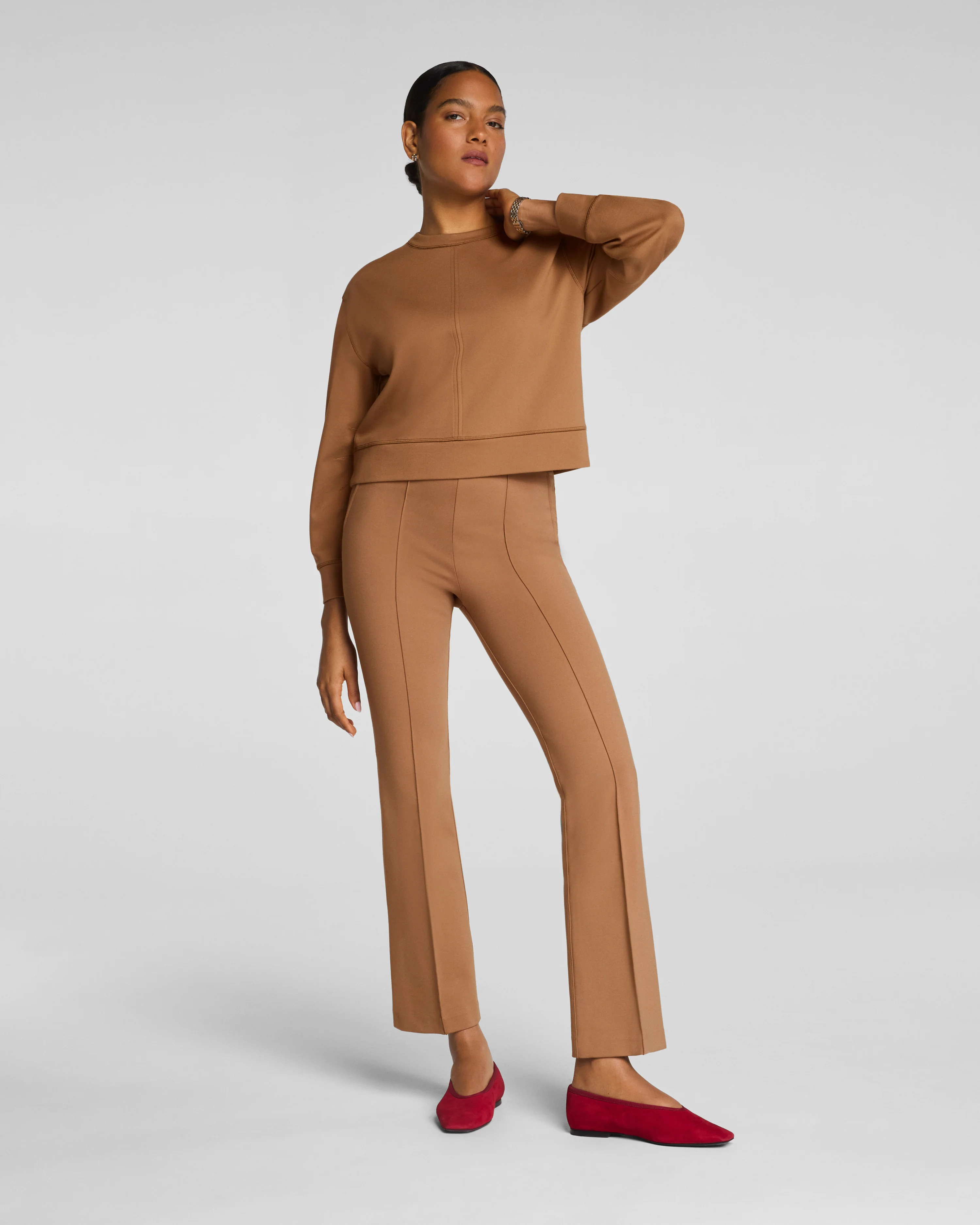Kick Flare Ponte Pants - Tummy Control, No Zippers | SPANX | Spanx