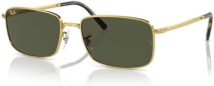 Ray-Ban RB3717 Rectangular Sunglasses for Men for Women +BUNDLE with ACCESSORY EYEWEAR KIT | Amazon (US)