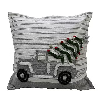 Vibhsa Holiday Car Throw Square Throw Pillow, Color: Multi - JCPenney | JCPenney