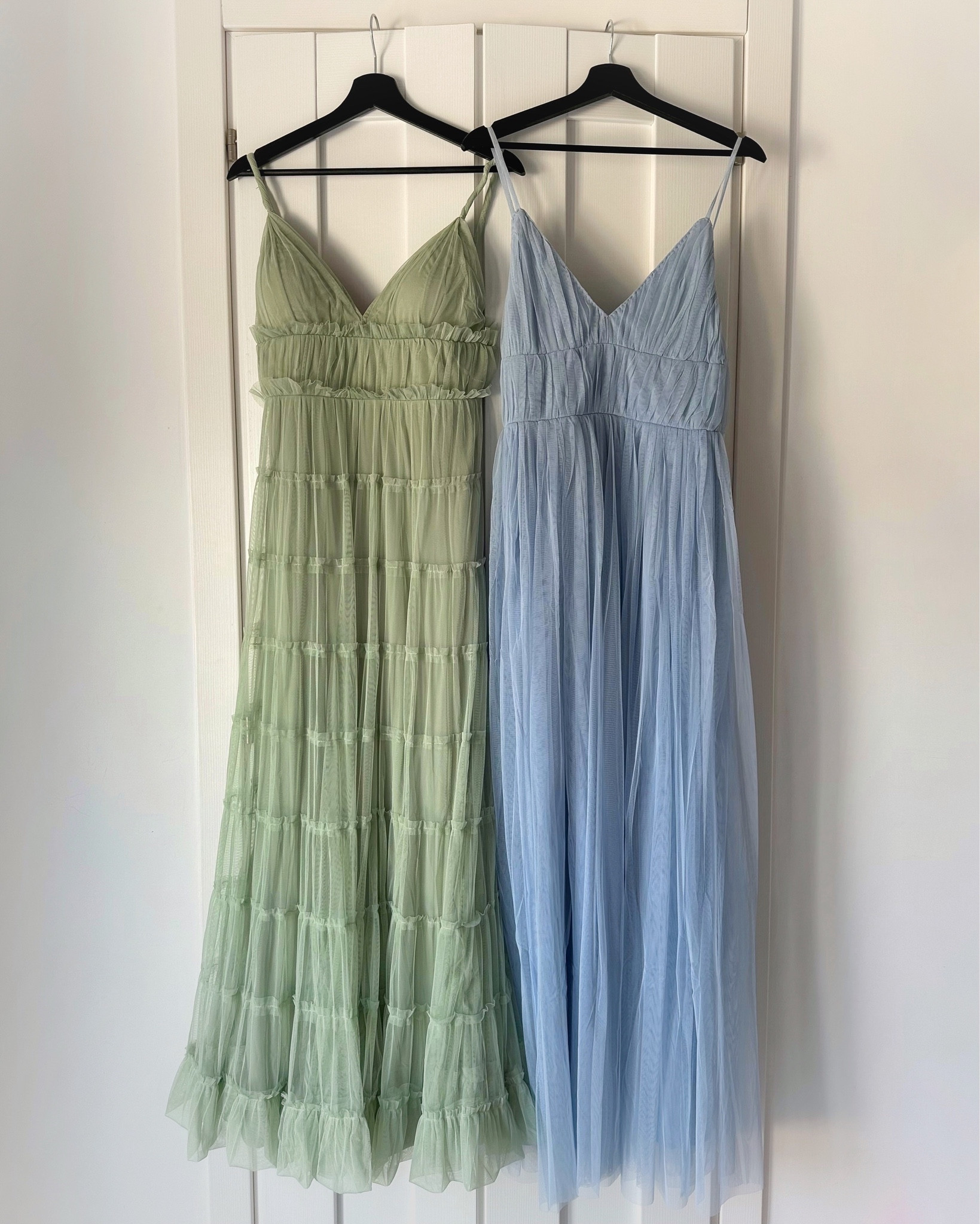Vestiti lunghi da damigella ✨

look da matrimonio, ASOS, outfit inspiration, wedding guest, vestito in tulle lunghi azzurro, Beauut, Lace & Beads, vestito lungho verde, soldi, Italia. 

#LTKwedding #LTKsalealert #LTKeurope