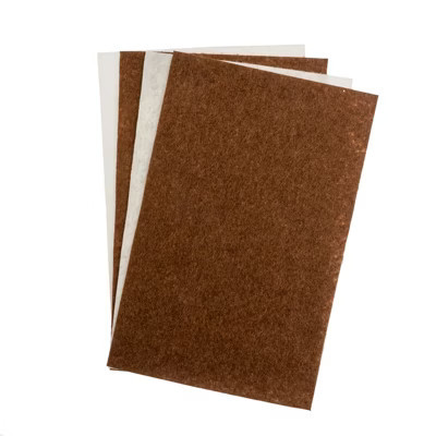 John Bead GoodFelt 4 Pieces Brown and Pearl Felt Fabric Sheets for Beading Foundation, 5"x8" | Target