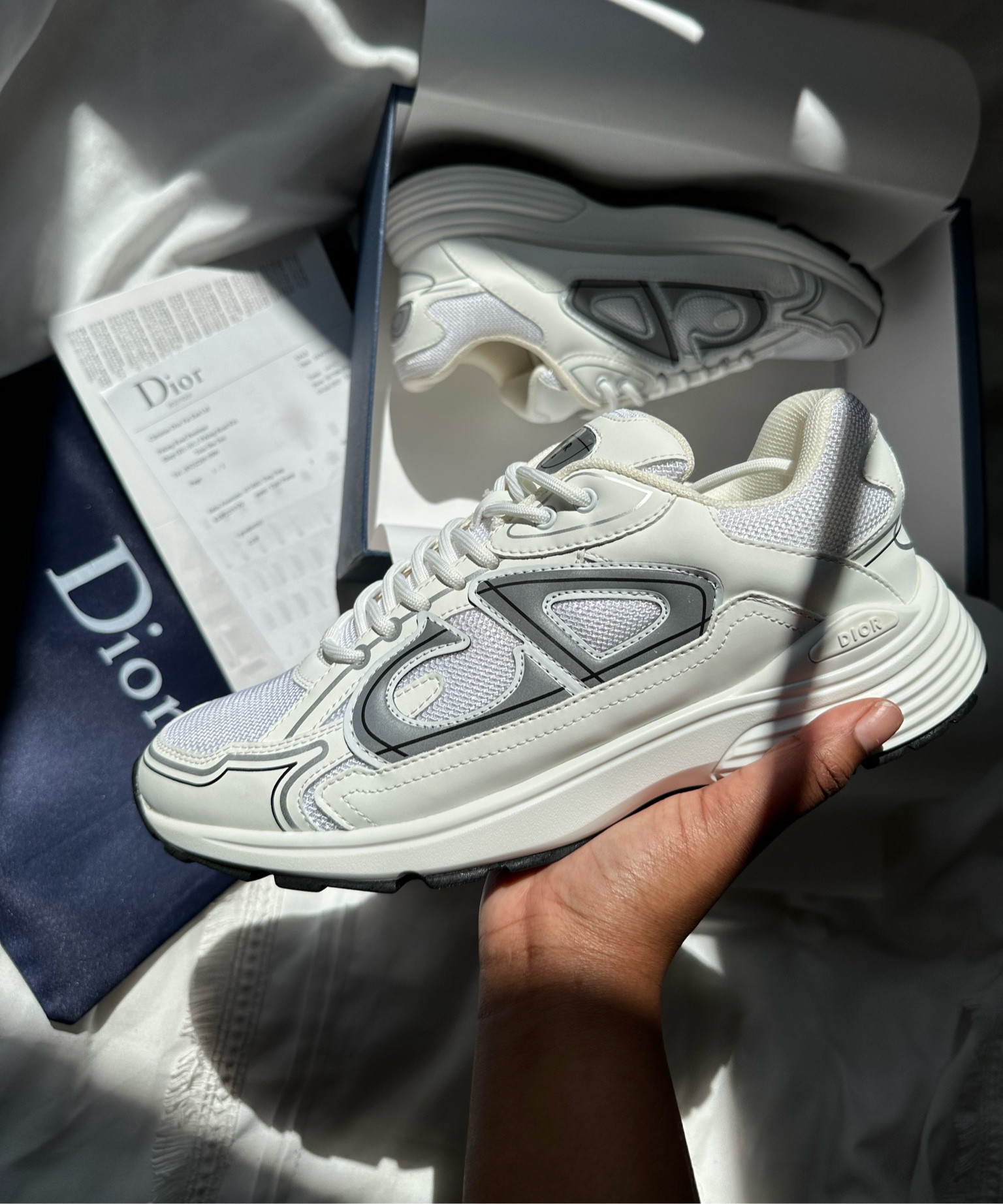 Designer shoes in store now! Track Runner - 8, $450 Dior Sneaker