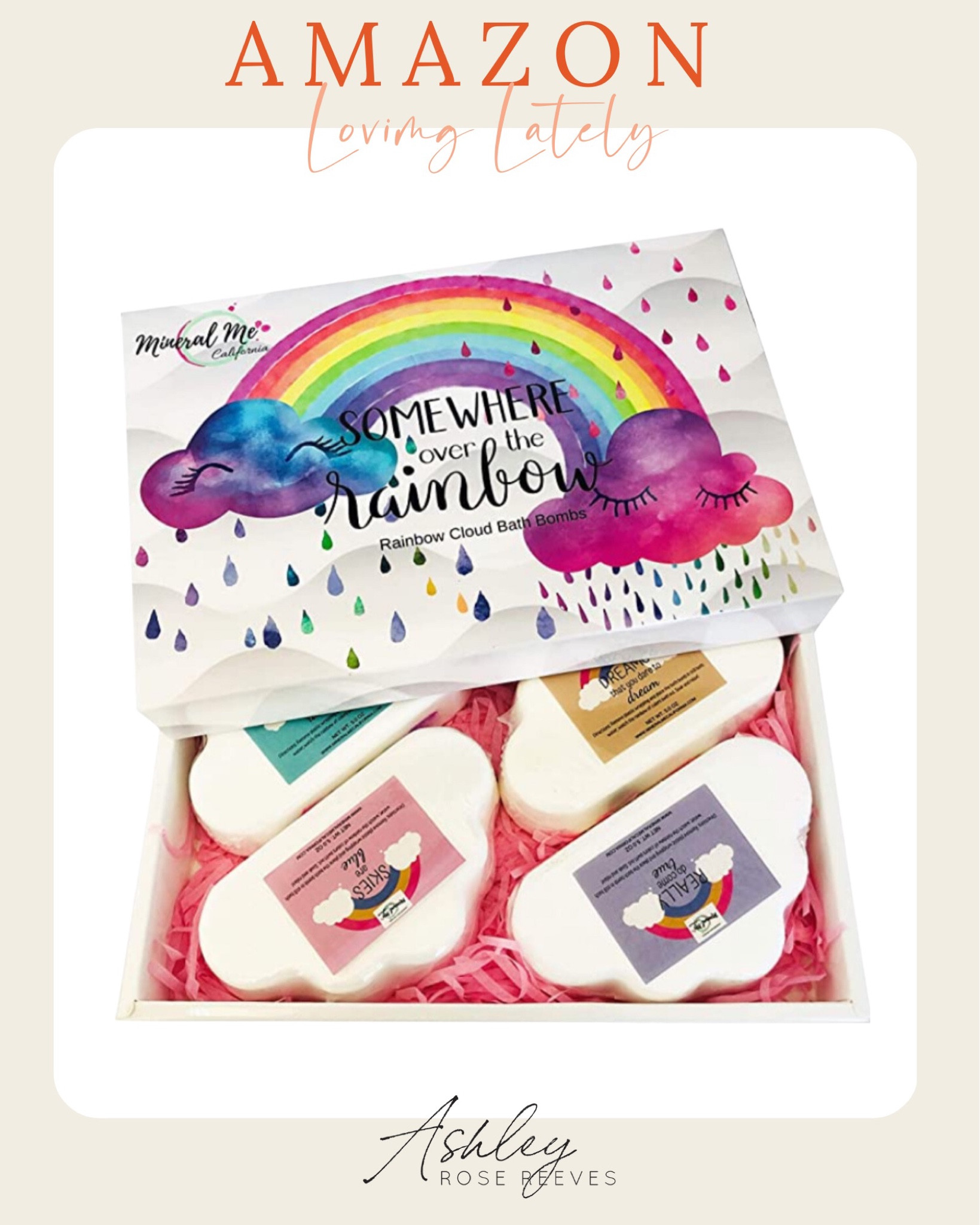 Amazon
Loving Lately 
Rainbow Bath Bombs
Make great gifts

#LTKkids #LTKbeauty #LTKFind