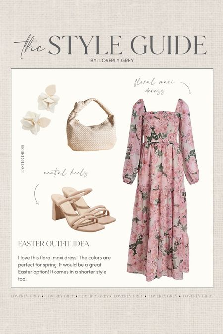 Easter dress idea! I love this long sleeve floral maxi! 

Loverly Grey, spring dresss

#LTKstyletip #LTKSeasonal