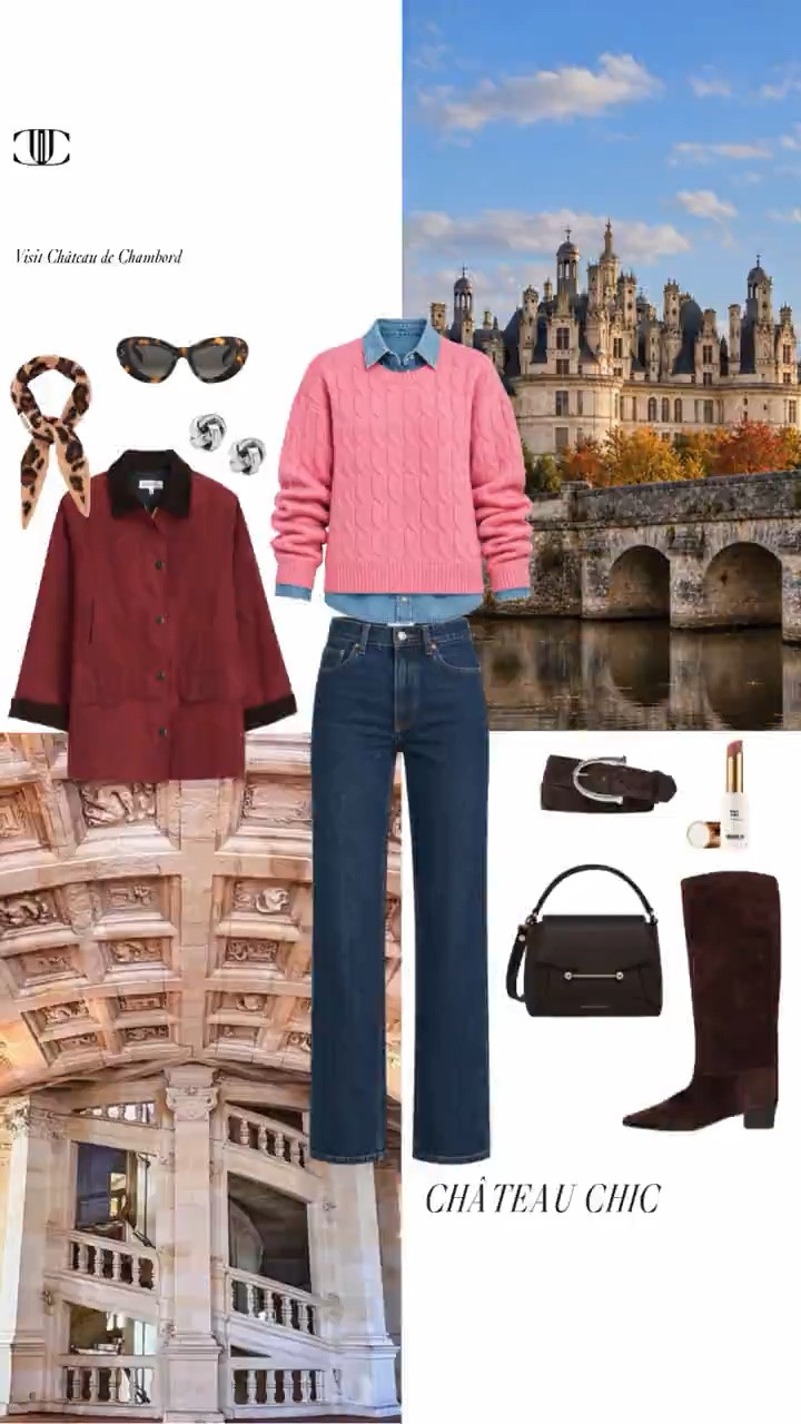 🍂 The Loire Valley in fall sounds like an absolute dream.

In Château Chic: What to Wear in the Loire Valley This Fall, I’m sharing the polished, romantic looks I’d pack for château hopping, vineyard tastings, long lunches, and beautiful dinners in the French countryside. Think suede jackets, cashmere knits, great boots, rich fall color, and pieces that feel effortless but still special.

I haven’t taken this trip personally—yet—but consider this my dream itinerary and the wardrobe I’d want to bring with me. Tap to shop the full edit and start planning your own château-chic escape. 🇫🇷🤎✨

#LTKStyle #LoireValley #ChateauChic #FrenchStyle #FallTravel #TravelStyle #FallOutfits #FrenchCountryside #AutumnStyle #LTKFinds

#LTKSeasonal #LTKOver40 #LTKTravel