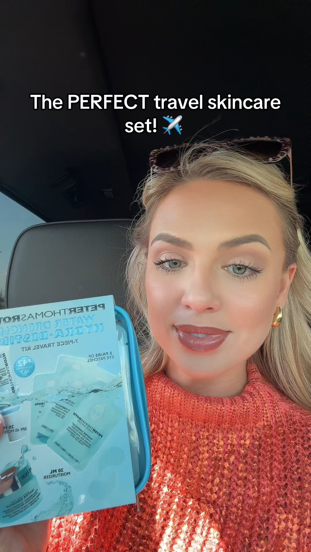 Peter Thomas Roth Travel Skincare Set! I’ll tag my fav hydrating moisturizers below. 👀 