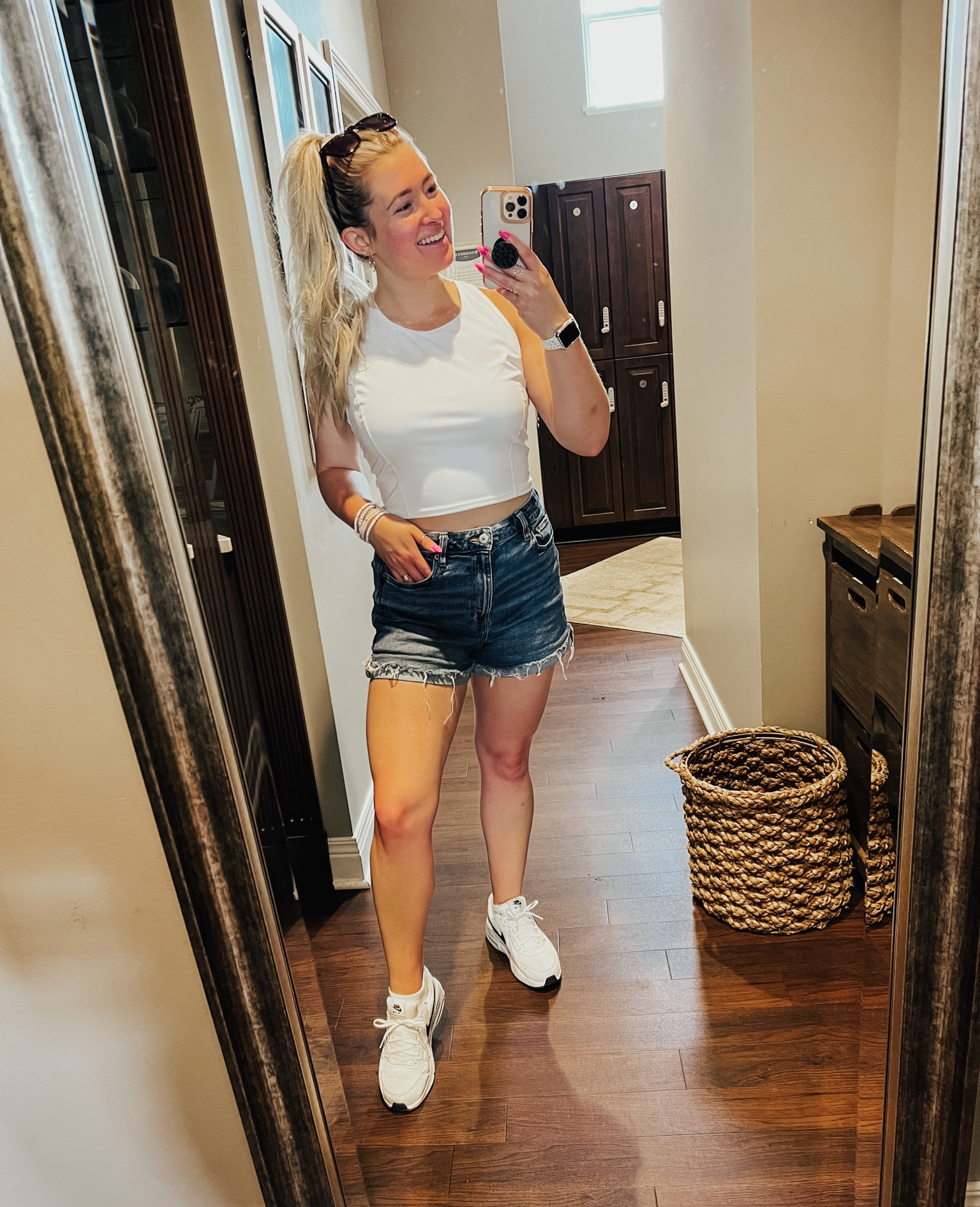 Birthday fit #4 ☀️

Comfy, casual outfit for our last day! This top is from a tennis set, but it’s great quality and easily separates. Everything runs TTS!

#LTKFitness #LTKxPrimeDay #LTKsalealert