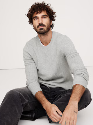 Merino Thermal-Knit Sweater | Banana Republic (US)